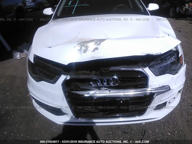 WAUHGAFC5CN118958 - 2012 AUDI A6 PRESTIGE თეთრი ფოტო 6