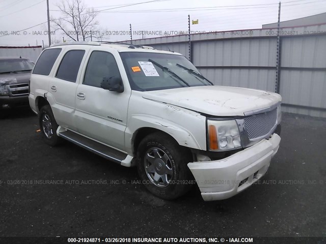 1GYEK63N85R270584 - 2005 CADILLAC ESCALADE LUXURY თეთრი ფოტო 1