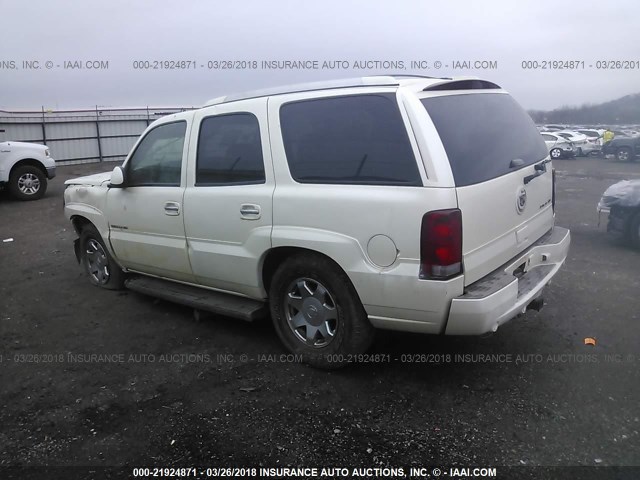 1GYEK63N85R270584 - 2005 CADILLAC ESCALADE LUXURY WHITE photo 3