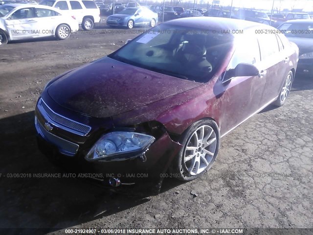 1G1ZK57B99F235845 - 2009 CHEVROLET MALIBU LTZ 栗色 照片 2
