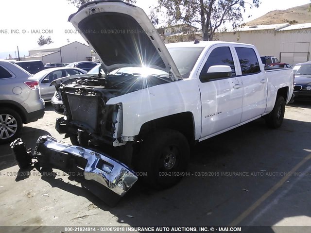 3GCPCREC6EG124466 - 2014 CHEVROLET SILVERADO C1500 LT WHITE photo 2