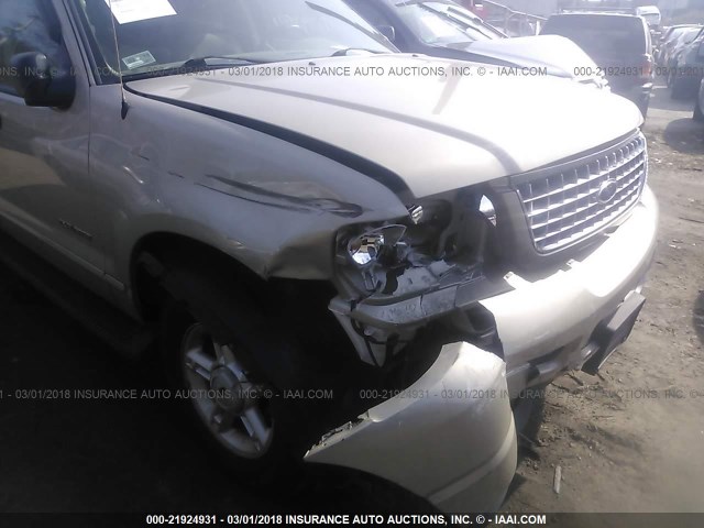 1FMZU73E45UA80605 - 2005 FORD EXPLORER XLT/XLT SPORT/NBX GOLD photo 6