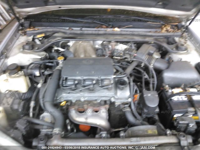 2T1CF22P71C501850 - 2001 TOYOTA CAMRY SOLARA SE/SLE SILVER photo 10