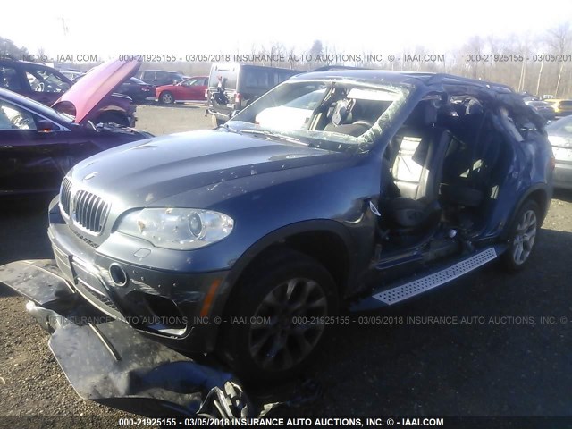 5UXZV4C58CL986094 - 2012 BMW X5 XDRIVE35I GRAY photo 6