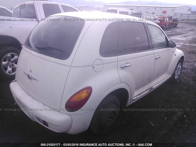 3C4FY48B24T275782 - 2004 CHRYSLER PT CRUISER CREAM photo 4