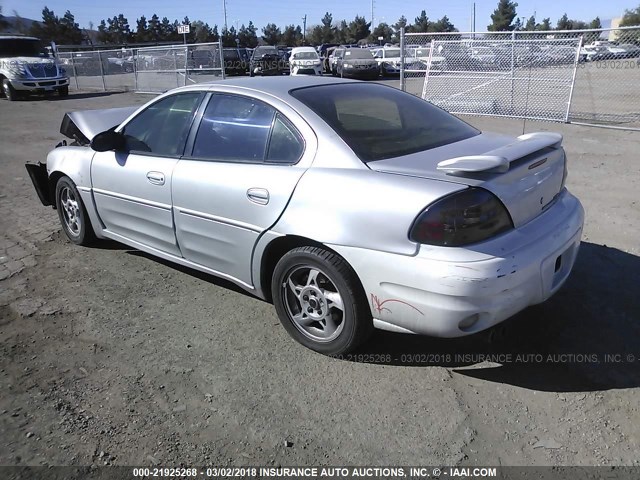 1G2NW52E74C229746 - 2004 PONTIAC GRAND AM GT SILVER photo 3