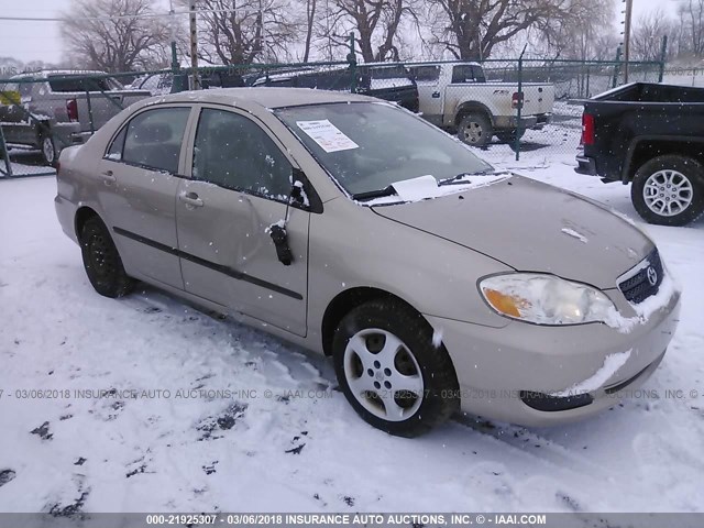 2T1BR32E16C690820 - 2006 TOYOTA COROLLA CE/LE/S TAN photo 1