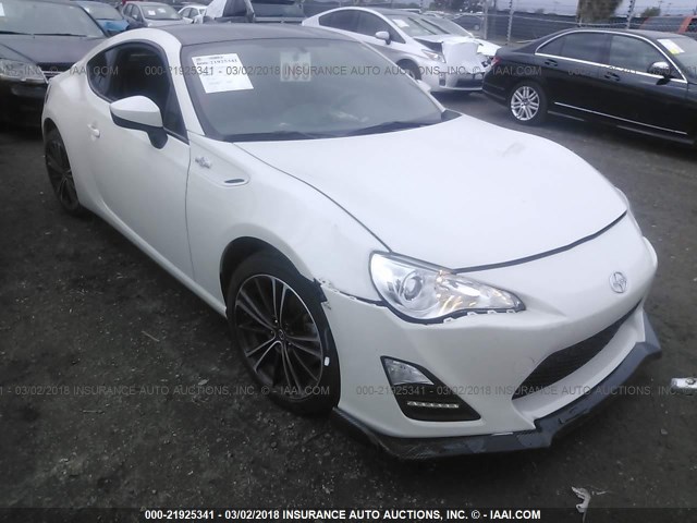 JF1ZNAA10G9707214 - 2016 TOYOTA SCION FR-S თეთრი ფოტო 1
