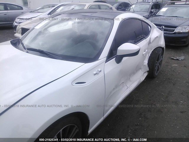JF1ZNAA10G9707214 - 2016 TOYOTA SCION FR-S თეთრი ფოტო 6