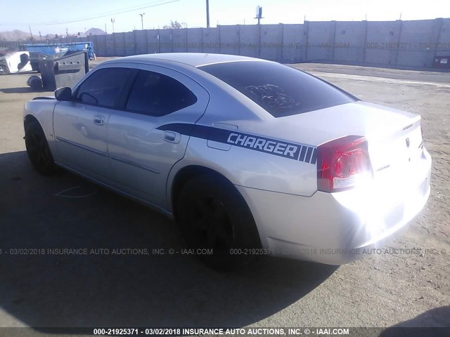 2B3CA3CV3AH309687 - 2010 DODGE CHARGER SXT SILVER photo 3