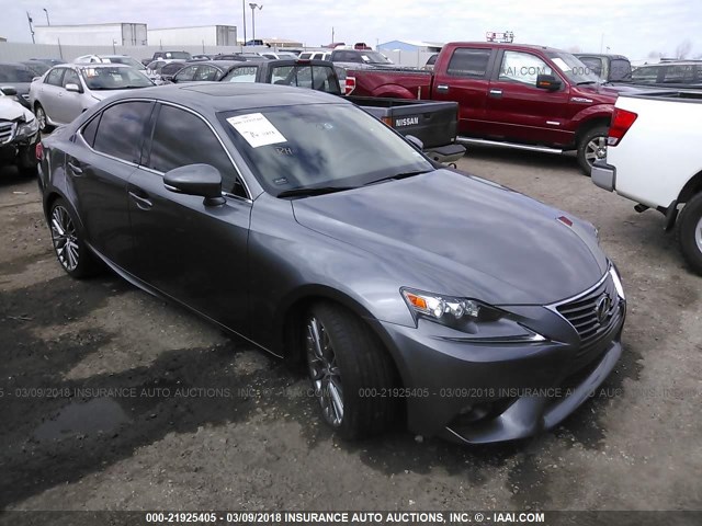 JTHBA1D23G5007253 - 2016 LEXUS IS 200T GRAY photo 1