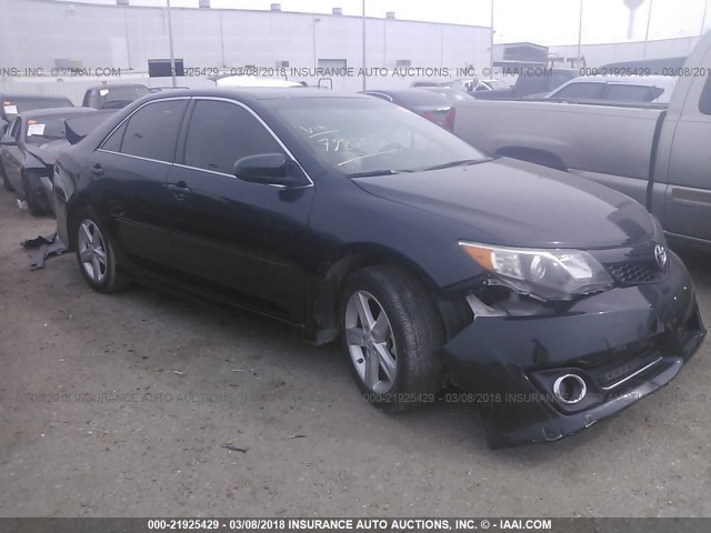4T1BF1FK8EU798202 - 2014 TOYOTA CAMRY L/SE/LE/XLE 黑色 照片 1