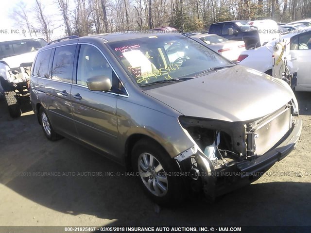 5FNRL3H74AB096333 - 2010 HONDA ODYSSEY EXL ოქროსფერი ფოტო 1