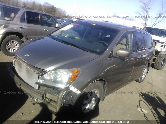 5FNRL3H74AB096333 - 2010 HONDA ODYSSEY EXL ოქროსფერი ფოტო 2