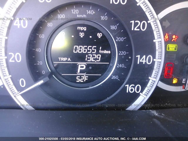 1HGCR2F83EA160985 - 2014 HONDA ACCORD EXL BLACK photo 7