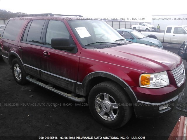 1FMFU16575LA76291 - 2005 FORD EXPEDITION XLT RED photo 1