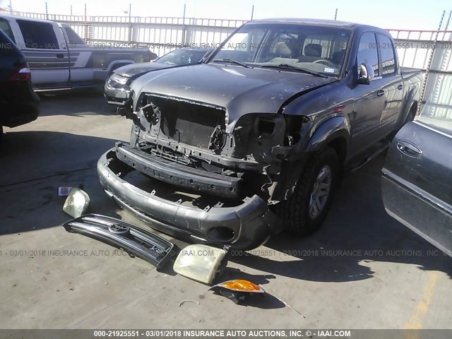 5TBET34164S456789 - 2004 TOYOTA TUNDRA DOUBLE CAB SR5 BROWN photo 2