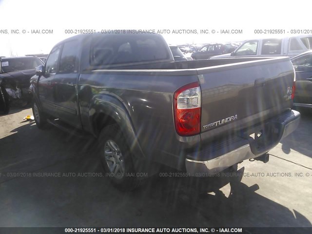 5TBET34164S456789 - 2004 TOYOTA TUNDRA DOUBLE CAB SR5 BROWN photo 3
