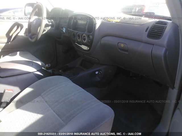 5TBET34164S456789 - 2004 TOYOTA TUNDRA DOUBLE CAB SR5 BROWN photo 5