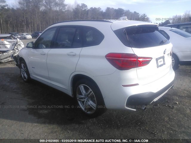 WBXHT3C32G5E47840 - 2016 BMW X1 XDRIVE28I WHITE photo 3