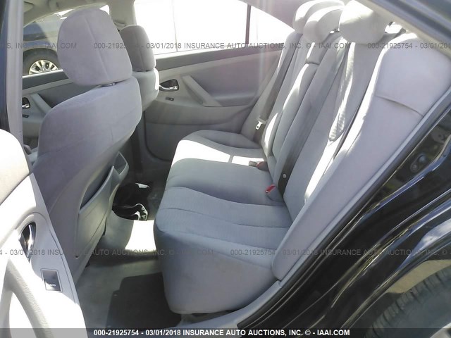 4T1BF3EKXBU130734 - 2011 TOYOTA CAMRY SE/LE/XLE BLACK photo 8