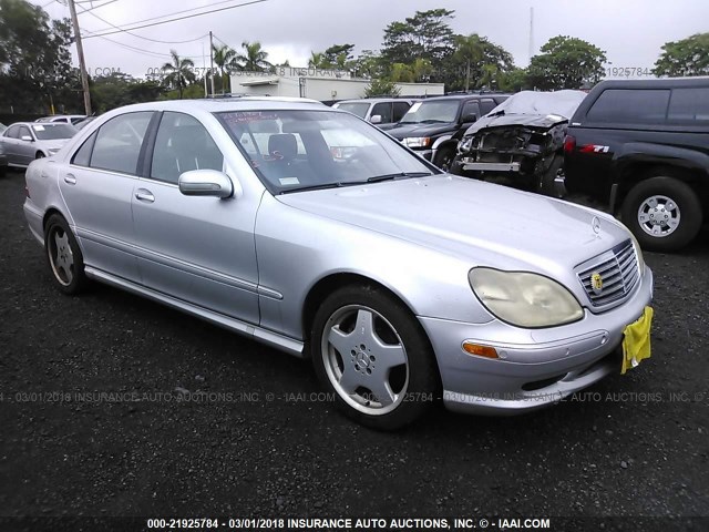 WDBNG70J52A286703 - 2002 MERCEDES-BENZ S 430 SILVER photo 1