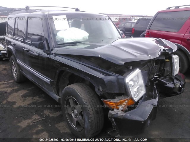 1J4RG4GK8AC161837 - 2010 JEEP COMMANDER SPORT შავი ფოტო 1