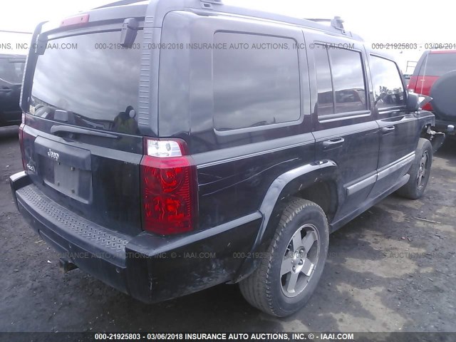 1J4RG4GK8AC161837 - 2010 JEEP COMMANDER SPORT შავი ფოტო 4