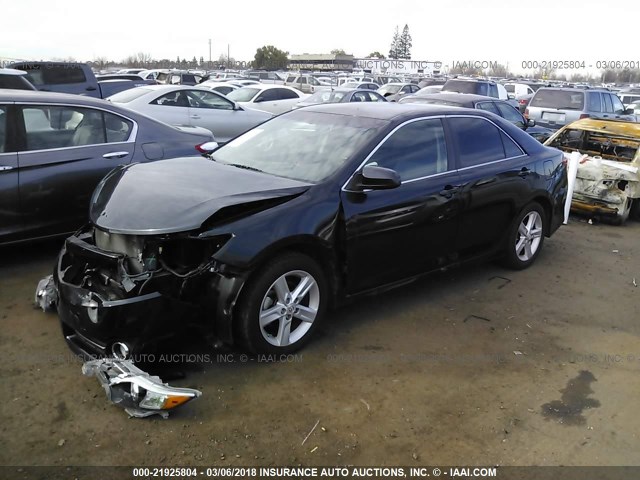 4T1BF1FK7DU274988 - 2013 TOYOTA CAMRY L/SE/LE/XLE 绿色 照片 2