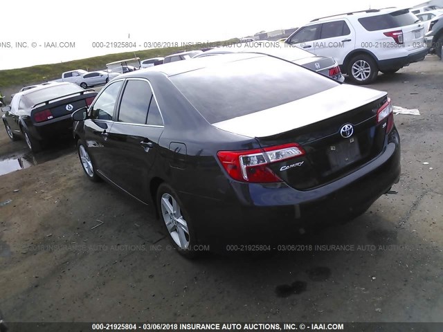 4T1BF1FK7DU274988 - 2013 TOYOTA CAMRY L/SE/LE/XLE 绿色 照片 3