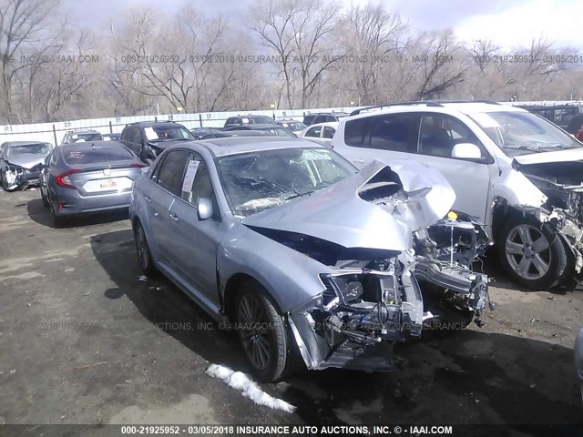 JF1GV7F63EG012927 - 2014 SUBARU IMPREZA WRX SILVER photo 1