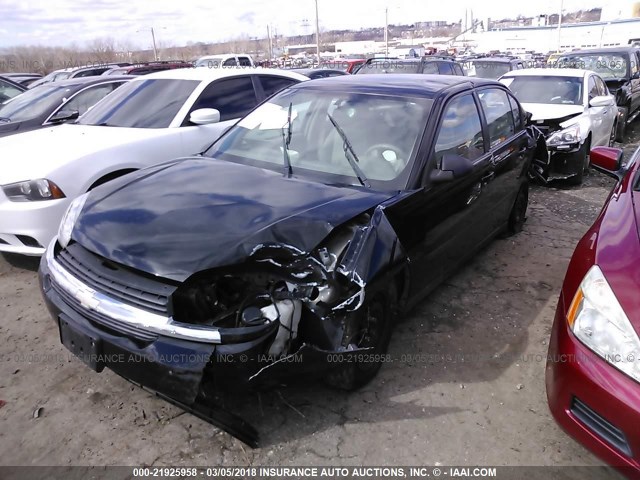 1G1ZS54F24F123291 - 2004 CHEVROLET MALIBU BLACK photo 6