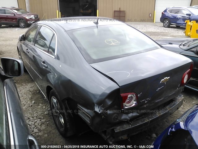 1G1ZH57B194275041 - 2009 CHEVROLET MALIBU 1LT 灰色 照片 3