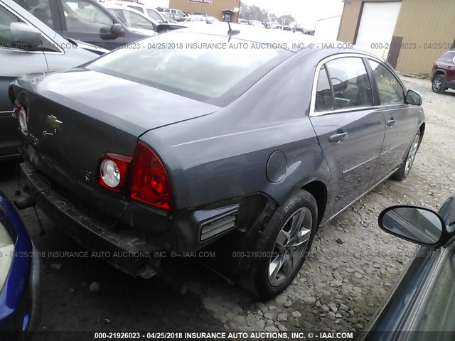 1G1ZH57B194275041 - 2009 CHEVROLET MALIBU 1LT 灰色 照片 4