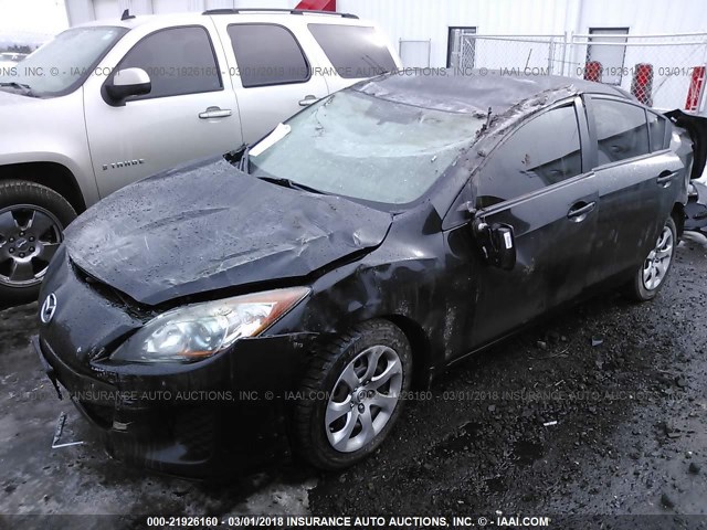 JM1BL1U7XD1793921 - 2013 MAZDA 3 I BLACK photo 2