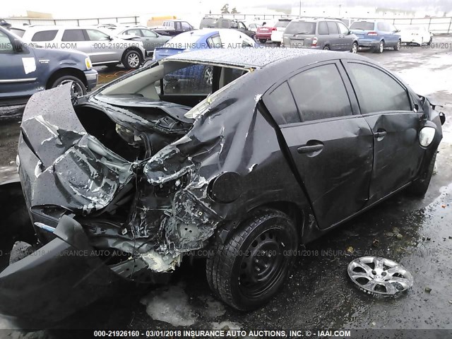 JM1BL1U7XD1793921 - 2013 MAZDA 3 I BLACK photo 4