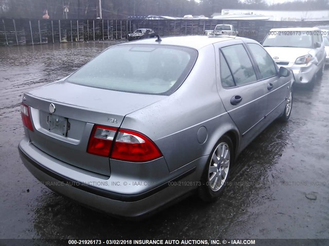 YS3EB45E633012659 - 2003 SAAB 9-5 LINEAR GRAY photo 4