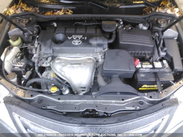 4T4BF3EK9BR179137 - 2011 TOYOTA CAMRY SE/LE/XLE 灰色 照片 10
