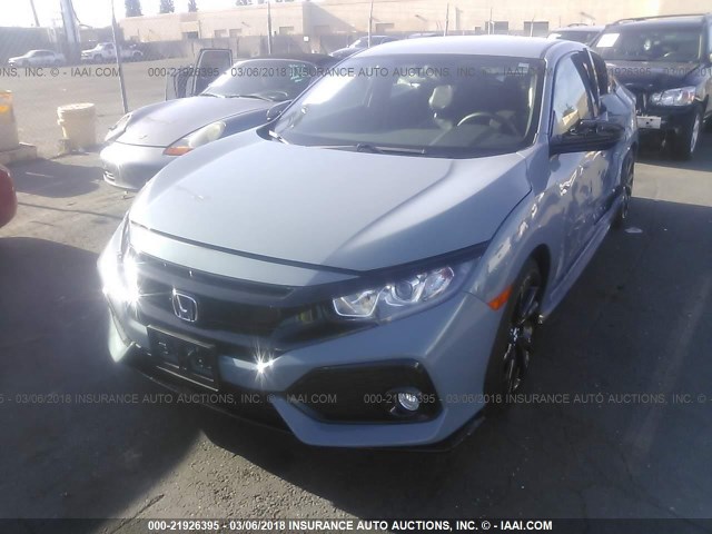 SHHFK7H48HU429208 - 2017 HONDA CIVIC SPORT 浅蓝色 照片 2