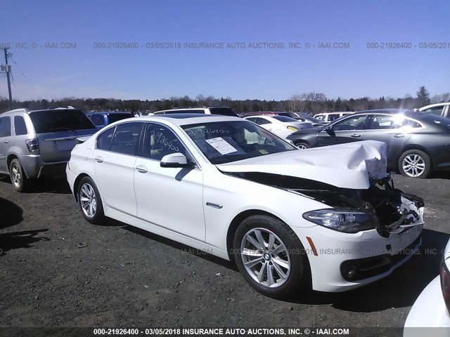 WBA5A7C57GG147904 - 2016 BMW 528 XI WHITE photo 1