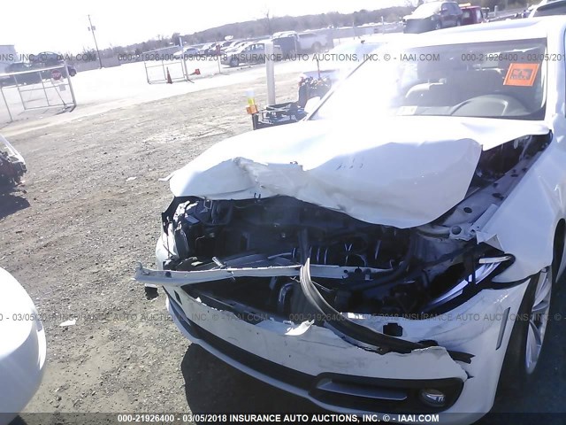 WBA5A7C57GG147904 - 2016 BMW 528 XI WHITE photo 6