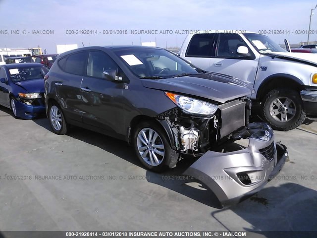 KM8JU3AC3DU566750 - 2013 HYUNDAI TUCSON GLS/LIMITED 棕色 照片 1