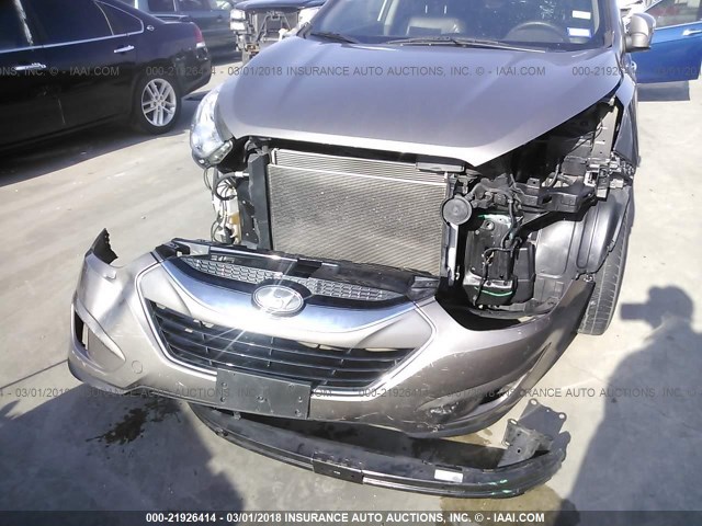 KM8JU3AC3DU566750 - 2013 HYUNDAI TUCSON GLS/LIMITED 棕色 照片 6