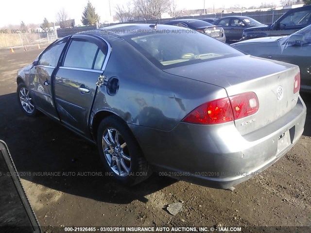 1G4HR57YX7U232279 - 2007 BUICK LUCERNE CXL GRAY photo 3