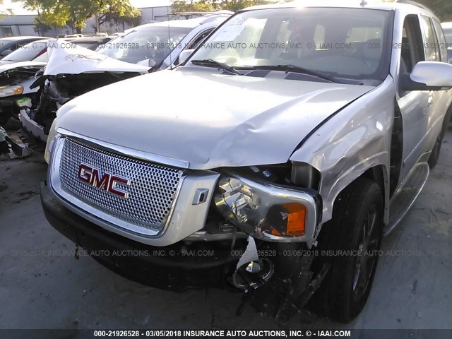 1GKET63M262185099 - 2006 GMC ENVOY DENALI GRAY photo 6