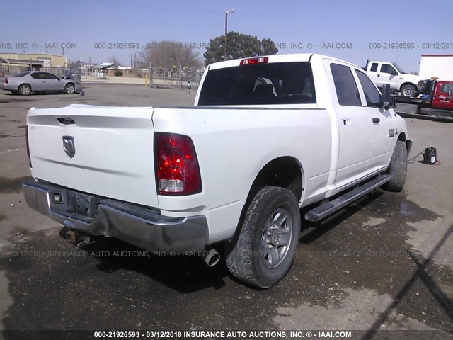 3C6UR4CL1EG225056 - 2014 RAM 2500 ST WHITE photo 4