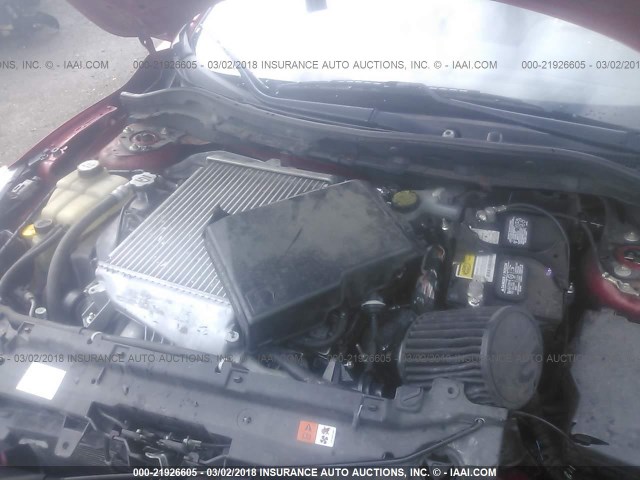 JM1BL1L42C1577793 - 2012 MAZDA SPEED 3 红色 照片 10