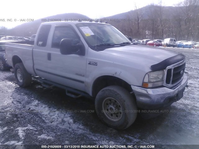 1FTNX21P74EB30715 - 2004 FORD F250 SUPER DUTY SILVER photo 1