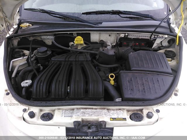 3C4FY48BX5T517283 - 2005 CHRYSLER PT CRUISER Ақ фото 10