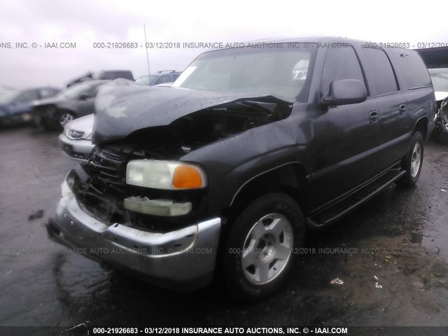 1GKEC16T71J244099 - 2001 GMC YUKON XL C1500 GRAY photo 2